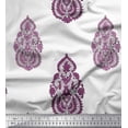 thumbnail image 1 of Soimoi Poly Georgette Fabric Floral & Paisley Block Decor Fabric Printed Yard 52 Inch Wide, 1 of 3