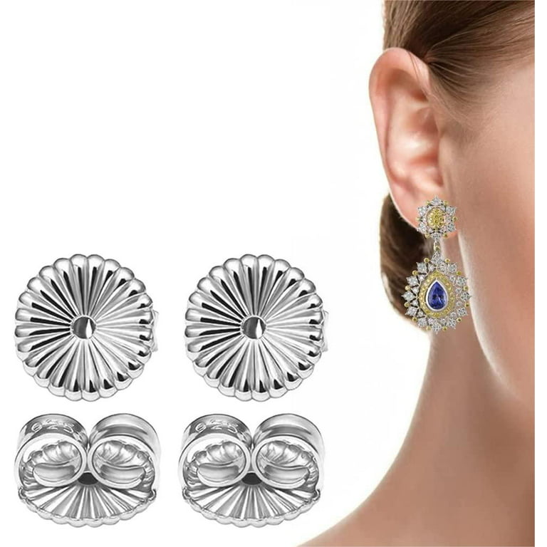 Jewelry, Amazing Ear Lifters For Heavy Earring Support Backs 4 Pairs