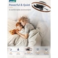 thumbnail image 4 of Ventilador de techo LEDIARY, 50 cm, LED, mando a distancia, color nogal, 110 V, 4 of 7