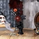 thumbnail image 5 of Decoraciones de Halloween: Hojas de arce, calabaza y ojo, hojas artificiales, ramo de hojas de arce otoñal para plantas artificiales, arreglos florales otoñales, decoración de Halloween., 5 of 6