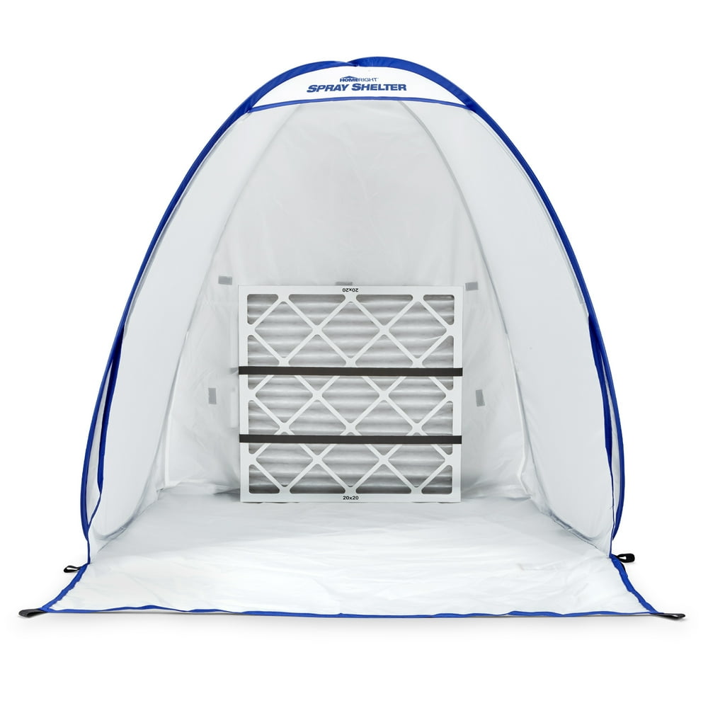 HomeRight Small Spray Shelter with Fan & Filter Straps