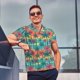 thumbnail image 4 of Fotbe Hawaii Palms Camiseta Polo de Golf para Hombre con Estampado – Camisa Deportiva Transpirable con Cuello Abotonado-XX-Large, 4 of 6
