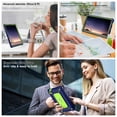 thumbnail image 4 of Allytechgroup Shockproof Case for Samsung Galaxy Tab A9+ Plus 11 Inch SM-X210 X216, Hybrid TPU PC Bumper Rugged Back Cover with Shoulder Strap Kickstand Kids Friendly Cover Shell, Navyblueolivine, 4 of 4