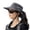 Grey, variant on Kcolen Womens Sun Hat With Strap Unisex Sun Hat with Wide Brim for Outdoor Camping and Sports Activities Adjustable Breathable Summer Hat