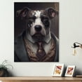 thumbnail image 2 of Designart Mafia Pitbull I Canvas Wall Art, 2 of 5