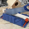 thumbnail image 4 of Miter Saw Cabinets Wood Cutting Clamping Miter Saw Box Wood Gypsum Oblique Angle Cutting Tool S, 4 of 8