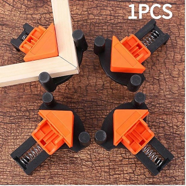 1pcs 90 Degree Corner Clamp Wood Angle Clamps Woodworking Frame Clamp Corner Holder Woodworking Positioning Fixture Hand Tool