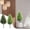 AG-clearacne, variant on OEFNTAC Decorations Artificial Cedar Topiary Trees for Outdoors with Ground Spike Faux Plants Shrubs Bushes 19.7in Height Home Decorations