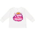 thumbnail image 3 of Inktastic I Love My Abuela Girls Long Sleeve Toddler T-Shirt, 3 of 5
