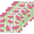 thumbnail image 2 of SKYSONIC 6 PCS Watercolor Fruit Washcloths, 12"x12" Cotton Wash Cloths, Highly Absorbent and Soft Face Towels for Bathroom,Gym,Hotel and Spa, 2 of 7