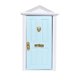thumbnail image 5 of sweethay 1 juego * Mini puerta de casa creativa encantadora 1/12 maravillosas y hermosas Mini puertas de modelos de muebles en miniatura Type2 NO2, 5 of 6