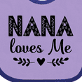 thumbnail image 4 of Inktastic Nana Baby Girl Clothes Girls Baby Bib, 4 of 4