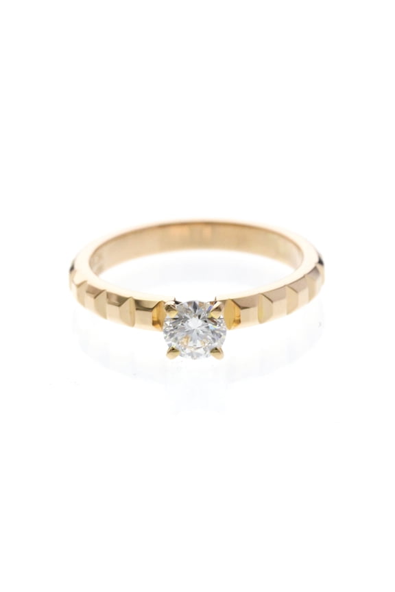 Pre-Owned Boucheron Clou De Paris Engagement Ring Pink Gold (18K) Fashion Diamond Band Ring...