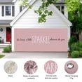 thumbnail image 2 of Pink Garage Door Cover Banner 7 x 16 FT, She Leaves A Little SPARKLE Wherever She Goes Garage Door Curtains Backdrop with Grommets for Indoor Outdoor Wall Party Porch Yard Decorations Background, 2 of 9