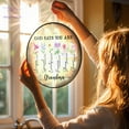 thumbnail image 3 of God Says You Are Bible Verse Stained Glass Suncatcher, Custom Inspiration Bible Window Hanger, Christian Gift, Grandma Gift,Mothers Day Gift 1868420560, 3 of 3