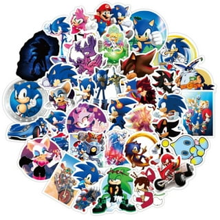 Sonic The Hedgehog Show Cartoon Classic Video Game Movie Character Wall Decal Decals Stickers Sticker for Kids Bedroom Nursery Rooms Walls - Designs