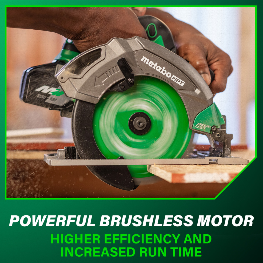 Metabo HPT 18V 7-1/4" Circular Saw Tool Only photo 8