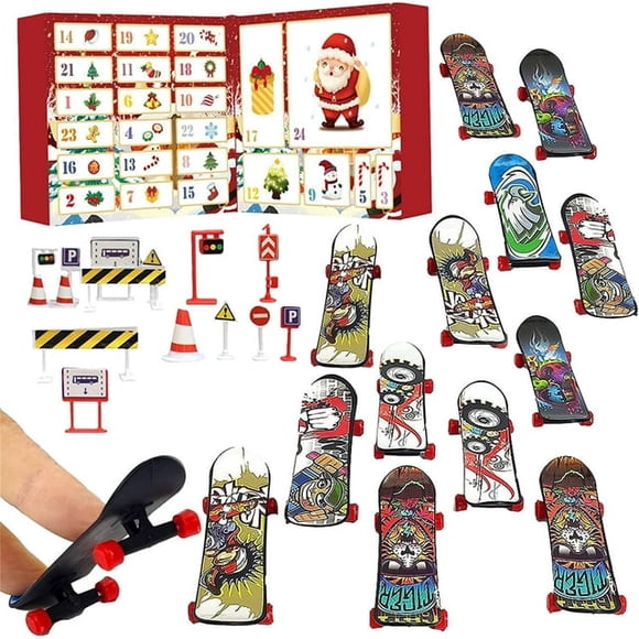 Juego de juguetes para patineta con dedo, juego de patineta para dedo TG-26, regalo de fiesta con patineta deslizante con la yema del dedo, adecuado para niños y adolescentes