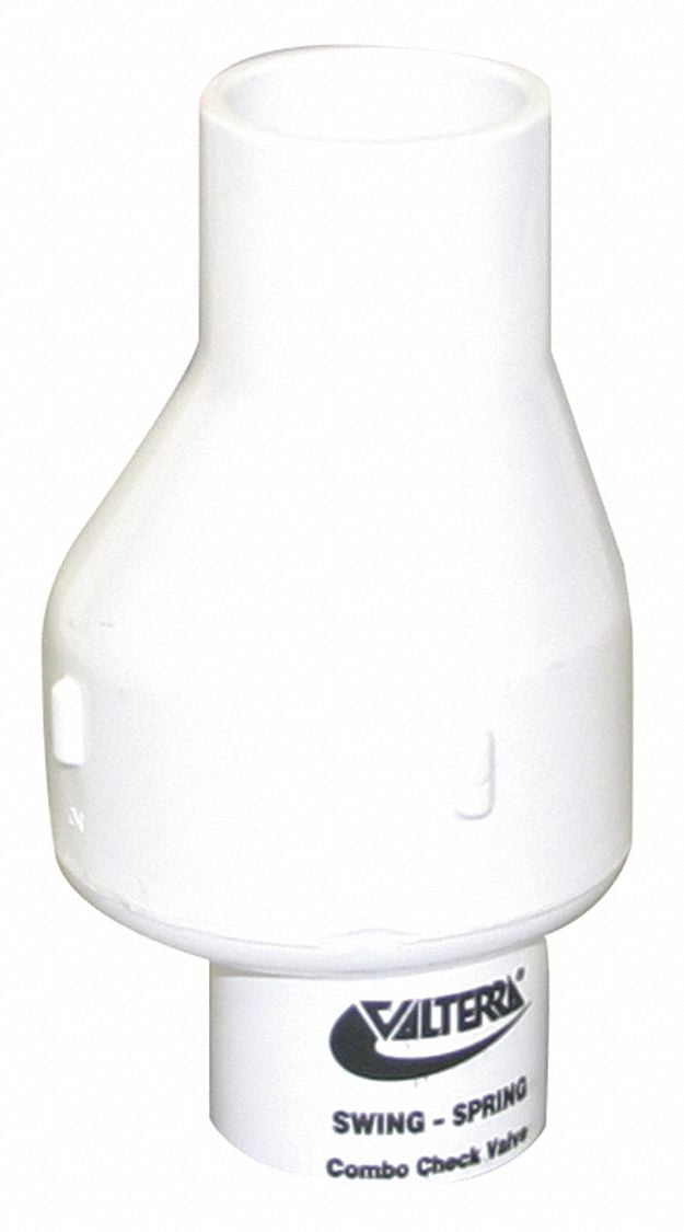 Valterra Spring Swing Check Valve,PVC,3/4",Slip 20007