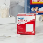 Equate Gauze Pads, 2 x 2, 25 Count
