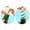 Camouflage*3, variant on Manual Vegetable Flower Cutter Plastic Cucumber Slicer Home Kitchen Gadget for Salad Garnish Decoration Lightweight Detachable Easy Clean teen Friendly Cooking Tool, 3 Slicer