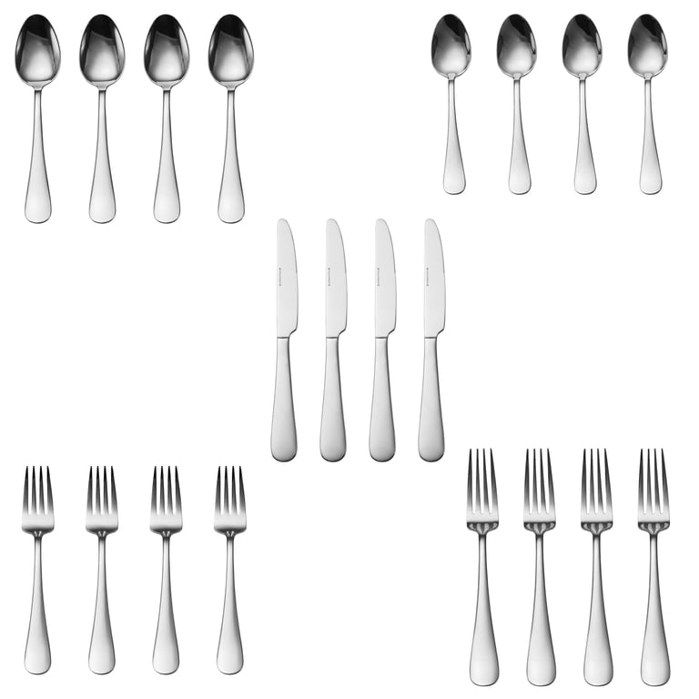 International Silver Glamour 20-piece Stainless Steel Flatware Set