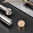 thumbnail image 3 of IFANLANDOR 6pcs Vent Pipe Cap Outdoor Faucet Cap Golden Copper Prevent Debris Entry For Water Pipe Fittings, 3 of 5