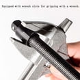 thumbnail image 3 of Flexible Socket Extension Bar, 1/2 Inch Flexible Socket Extension Shaft, Electric Wrench Connecting Rod, Universal Joint Extender for Ratchet Spanner Repair, 3 of 6