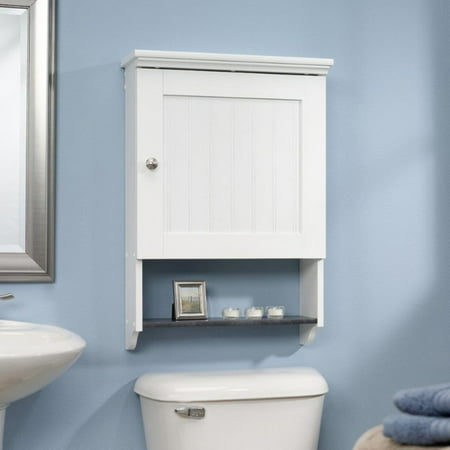 Sauder Caraway Wall Cabinet, Soft White