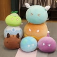 thumbnail image 2 of New Style Kawaii Stuffed Anime Game Plush Dolls Genshin Impact Slime Soft Cartoon Anemo Electro Pyro Slime Xmas Gifts For KidsHUO40cm Deng Xun unisex, 2 of 2