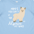 thumbnail image 4 of Inktastic Mimi's You Say Alpaca My Bags Boys or Girls Baby T-Shirt, 4 of 5