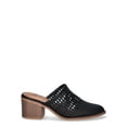thumbnail image 3 of Time and Tru Women's Woven Block Heel Mules, 3 of 6