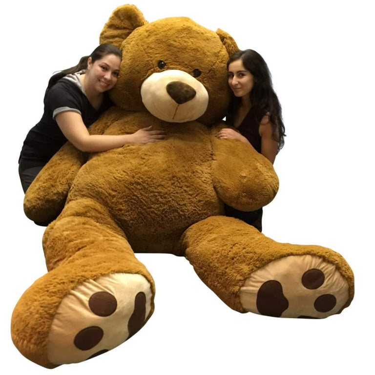 Giant 8 Foot Teddy Bear 96 Inch Soft Big Plush Brown Oversized
