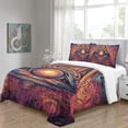 thumbnail image 2 of Home Bedclothes All-seeing Eye Printed Duvet Cover Set Teenager Adult Fantasy Bedroom Decor,Twin (68"x86"), 2 of 6