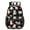 Cute Cat Black, variant on Chubby Cat and Yarn Blue Pattern 17" School Backpacks for Teens,Waterproof Oxford Fabric,S-Shape Padded Straps for School,Travel,Hiking,Camping