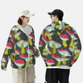 thumbnail image 4 of Lsque Green Mushroom UPF 50+ Lightweight Sun Protection Men's Women's Long Sleeve Shirt, Hoodie Performance -XX-Large, 4 of 9