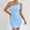 Light Blue, variant on jtjvou Womens One Shoulder Bodycon Dresses Sleeveless Party Prom Short Dress Elegant Solid Mini Dress Light Blue S