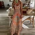 thumbnail image 3 of Nouvelle Robe Sans Manches Imprimée Tapis Persan du 17ème Siècle Jupe d'Été, 3 of 4