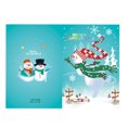 thumbnail image 1 of Merry Christmas Greeting Card DIY Handmade Greeting Card Round Diamond Greeting Card Rhinestone Embroidery Craft Gift, 1 of 8