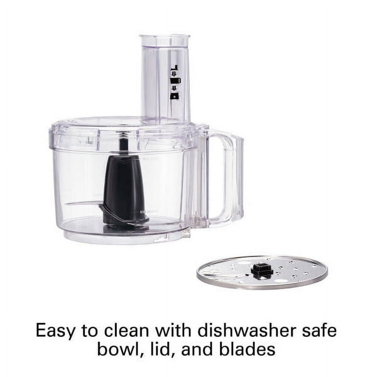Hamilton Beach Food Processor & Vegetable Chopper, 8 Cup, Black & 58148A  Blender to Puree - Crush Ice - and Make Shakes and Smoothies - 40 Oz Glass