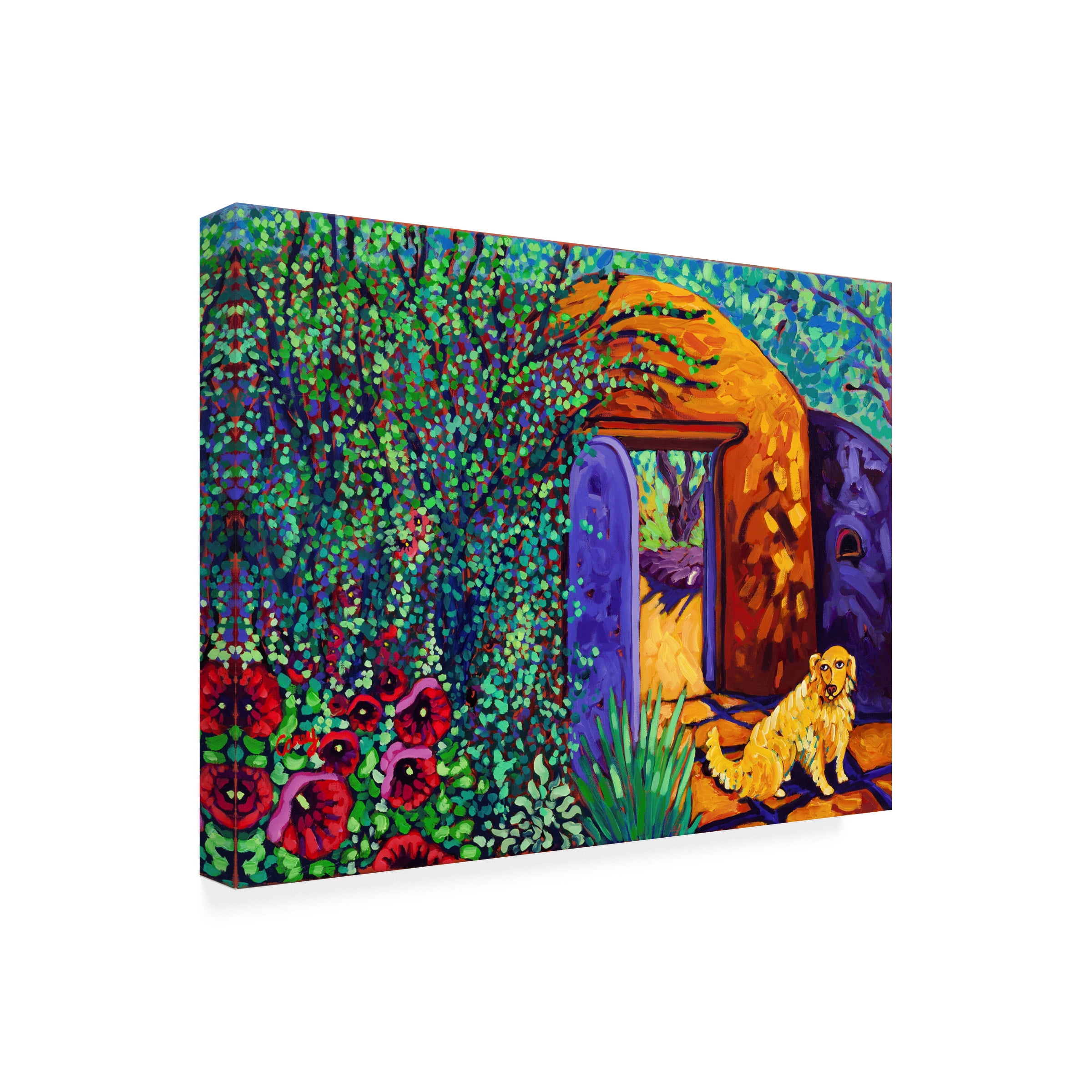 Cathy Carey 'The Long Wait' Canvas Art