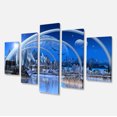 thumbnail image 2 of Blue Fantasy Landscape - Landscape Canvas Art Print, 2 of 3