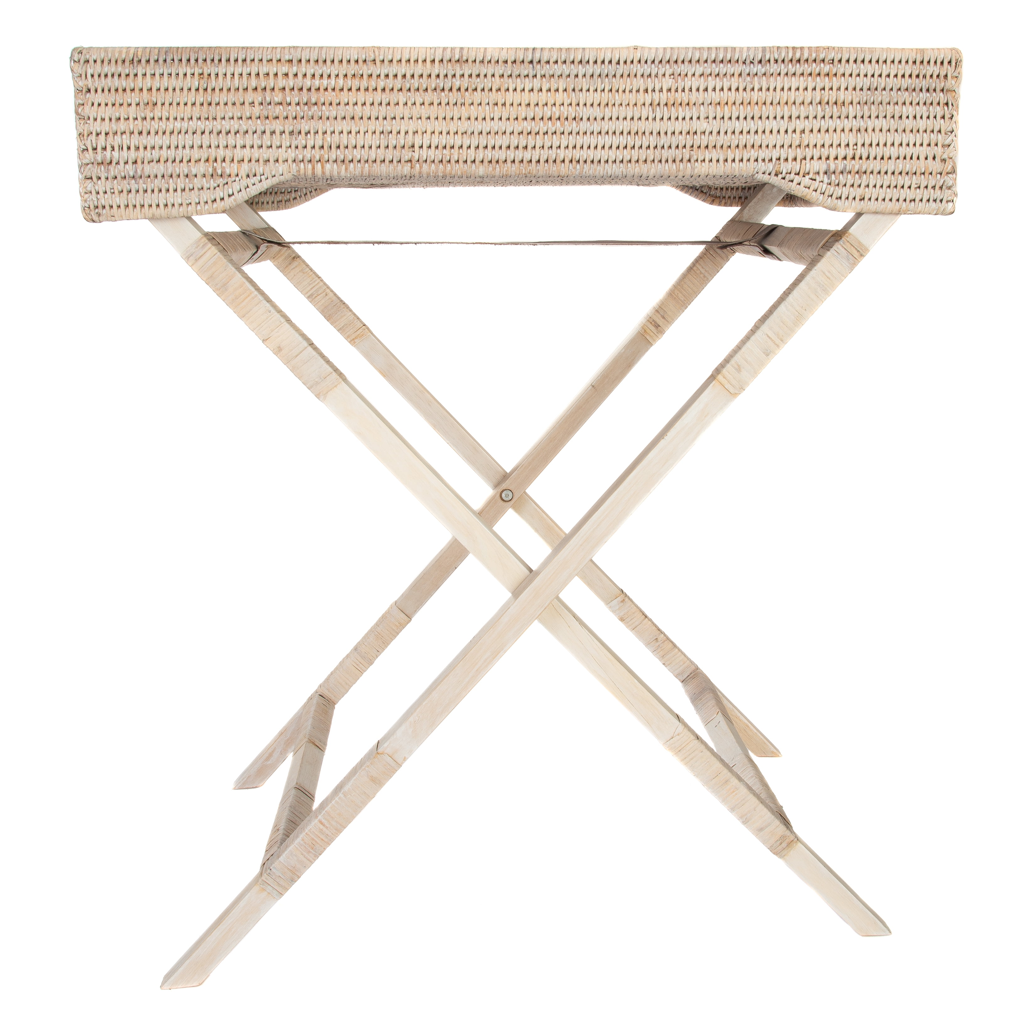 Artifacts Rattan Butler Tray/Table - Walmart.com - Walmart.com