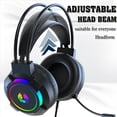 thumbnail image 6 of 2X Gaming Headset 7.1 Stereo Surround Bass Headset Computer Gaming Console with Microphone RGB Headset, 6 of 8
