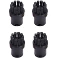 thumbnail image 1 of 4 Pack Replacement Round Cleaning Brushes For Karcher Sc1 Sc2 Sc3 Sc4 Sc5 Sc7 Steam Cleaner (Black), 1 of 3