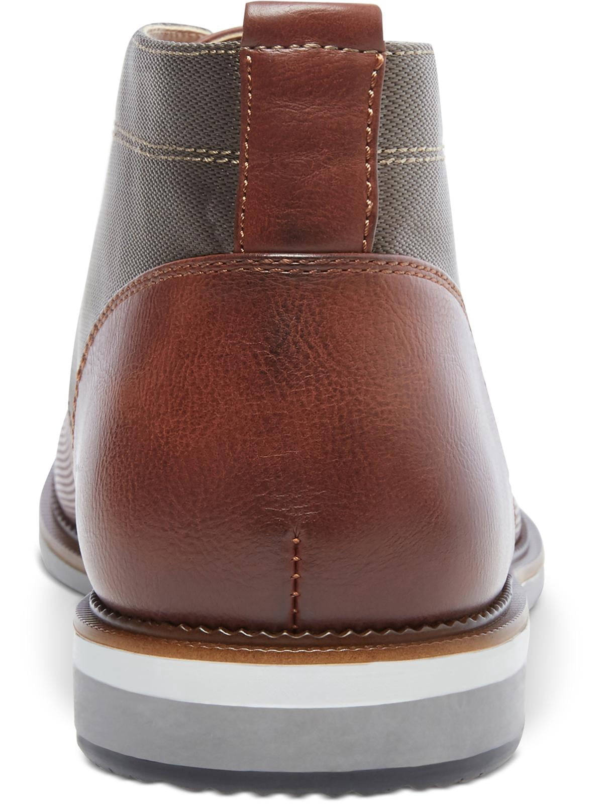 Madden Mens M-Hinton Leather Almond Toe Chukka Boots