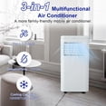 thumbnail image 2 of Eastvita 10000 BTU Portable Air Conditioner Cooling/Dehumidifier/Fan Functions/Cools 450 Sq Ft/Remote Control/LED Display Included, 2 of 6