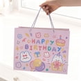 thumbnail image 4 of Unique Bargains Cartoon Animal Gift Bags 2Pcs Pink, 4 of 5