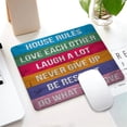 thumbnail image 3 of Small Mouse Pad 7.9 x 9.5 Inch , Quotes About Family Mousepad with Washable Lycra Cloth , Non-Slip Rubber Base Mousepads , Computer Mouse Pads for Wireless Mouse, 3 of 5