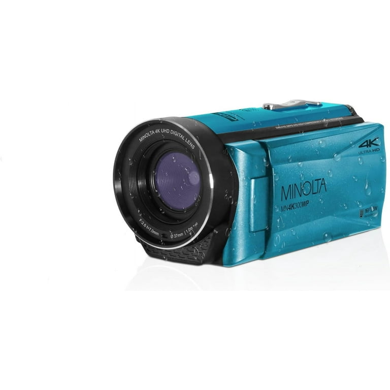 MINOLTA MN4K300WP 4K Ultra HD / 56 MP Waterproof Video Camcorder
